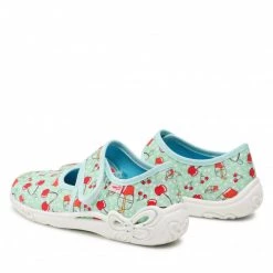 Mules Et Sandales Chaussons SUPERFIT - 1-800288-7010 S Grün/Rot Vert -Superfit Soldes 04 0000300445365 rz