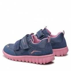 Chaussures Basses Sneakers Superfit - 1-006194-8060 S Blau/Rosa Bleu Marine -Superfit Soldes 04 0000300509050 rz