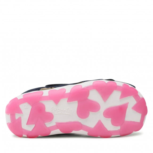 Mules Et Sandales Sandales Superfit - 1-600036-8000 S Blau/Rosa Bleu Marine, Multicolore 6 Mules Et Sandales Sandales Superfit - 1-600036-8000 S Blau/Rosa Bleu Marine, Multicolore – Image 4