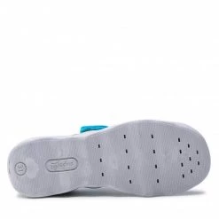 Mules Et Sandales Chaussons SUPERFIT - 1-006273-8400 S Blau/Mehrfarbig Turquoise -Superfit Soldes 04 0000301550426 rz