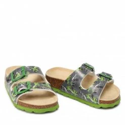 Mules Et Sandales Mules / Sandales De Bain SUPERFIT - 1-800111-2050 M Grau/Grun Multicolore, Gris -Superfit Soldes 05 0000300444719 rz