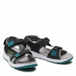 Mules Et Sandales Sandales Superfit - 1-000580-0000 D Schwarz/Grün Noir 12 Mules Et Sandales Sandales Superfit - 1-000580-0000 D Schwarz/Grün Noir -Superfit Soldes 05 0000300496572 rz