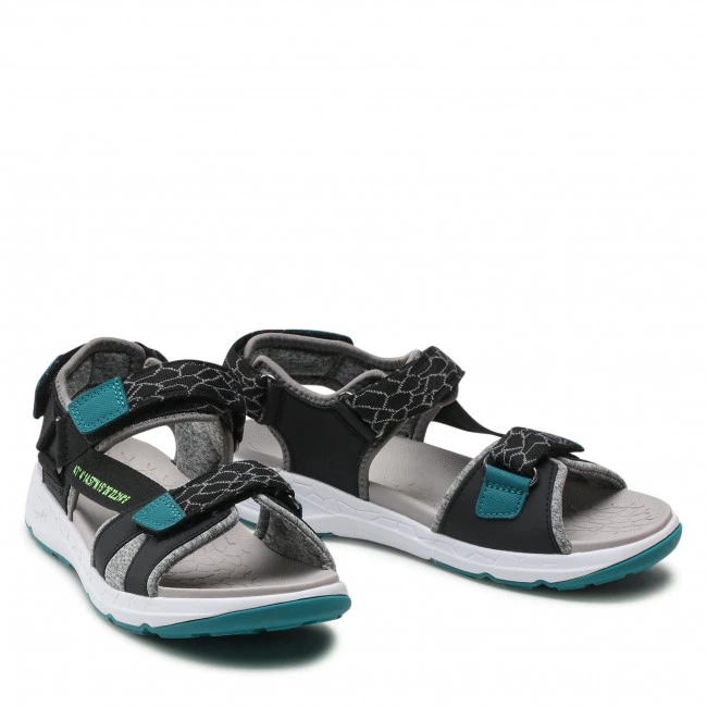 Mules Et Sandales Sandales Superfit - 1-000580-0000 D Schwarz/Grün Noir 7 Mules Et Sandales Sandales Superfit - 1-000580-0000 D Schwarz/Grün Noir – Image 5