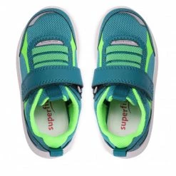 Chaussures Basses Sneakers SUPERFIT - 1-000211-7000 M Grun/Hellgrun Vert -Superfit Soldes 05 0000300507902 rz