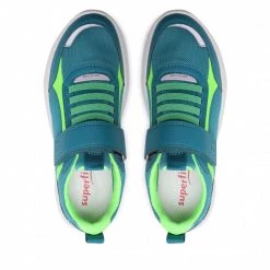 Chaussures Basses Sneakers Superfit - 1-000211-7000 DD Grun/Hellgrun Vert -Superfit Soldes 05 0000300507957 rz