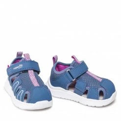 Mules Et Sandales Sandales Superfit - 1-000478-8040 Blau/Lila Bleu Marine -Superfit Soldes 05 0000300508459 rz