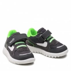 Chaussures Basses Sneakers SUPERFIT - 1-006195-2000 M Grau/Hellgrun Gris -Superfit Soldes 05 0000300509104 rz