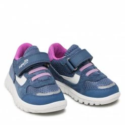 Chaussures Basses Sneakers Superfit - 1-006195-8040 M Blau/Lila Bleu Marine -Superfit Soldes 05 0000300509197 rz