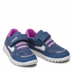 Chaussures Basses Sneakers Superfit - 1-006195-8040 S Blau/Lila Bleu Marine -Superfit Soldes 05 0000300509203 rz