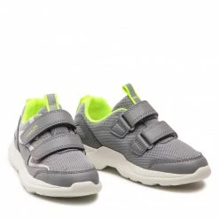 Chaussures Basses Sneakers Superfit - 1-006206-2500 S Hellgrau/Gelb Gris -Superfit Soldes 05 0000300509234 rz