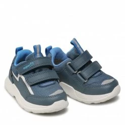Chaussures Basses Sneakers Superfit - GORE TEX 1-006212-8030 M Blau/Hellblau Bleu -Superfit Soldes 05 0000300509340 rz