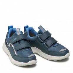 Chaussures Basses Sneakers SUPERFIT - GORE-TEX 1-006212-8030 D Blau/Hellblau Bleu Marine -Superfit Soldes 05 0000300509364 rz