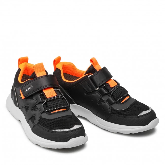 Chaussures Basses Sneakers Superfit - GORE-TEX 1-006219-0010 DD Schwarz/Orange Noir 7 Chaussures Basses Sneakers Superfit - GORE-TEX 1-006219-0010 DD Schwarz/Orange Noir – Image 5