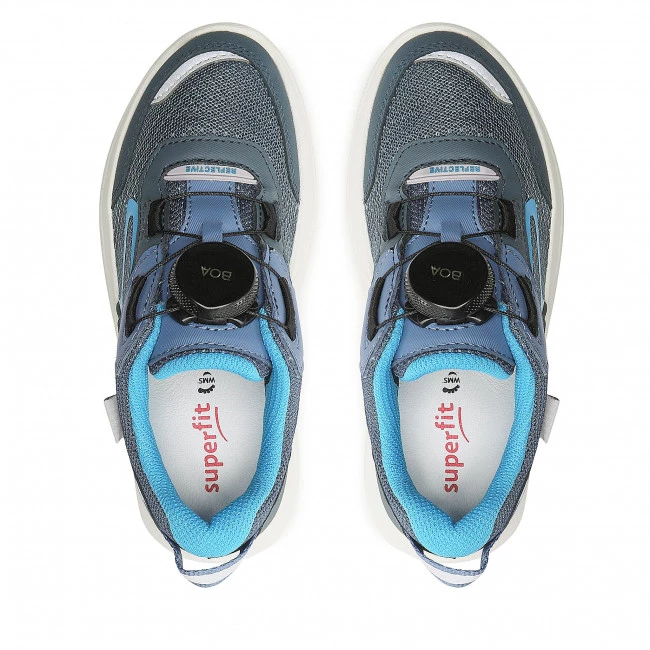 Chaussures Basses Sneakers Superfit - 1-006220-8000 M Blau/Turkis Bleu Marine 7 Chaussures Basses Sneakers Superfit - 1-006220-8000 M Blau/Turkis Bleu Marine – Image 5