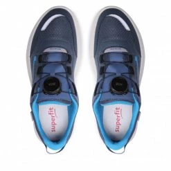 Chaussures Basses Sneakers Superfit - 1-006220-8000 D Blau/Turkis Bleu Marine -Superfit Soldes 05 0000300509500 rz