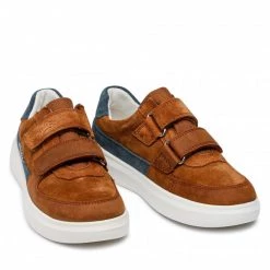 Chaussures Basses Sneakers Superfit - 1-006456-3000 S Braun/Blau Marron -Superfit Soldes 05 0000300509777 rz
