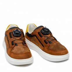 Chaussures Basses Sneakers SUPERFIT - 1-006458-3000 S Braun/Gelb Marron -Superfit Soldes 05 0000300509876 rz