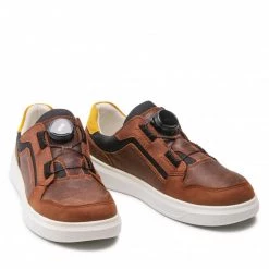 Chaussures Basses Sneakers Superfit - 1-006458-3000 D Braun/Gelb Marron -Superfit Soldes 05 0000300509883 rz