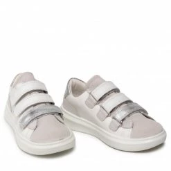 Chaussures Basses Sneakers Superfit - 1-006463-1000 M Weiss/Weiss Blanc -Superfit Soldes 05 0000300510254 ks