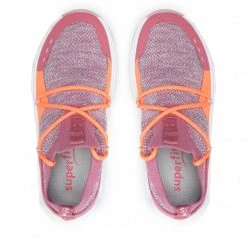 Chaussures Basses Sneakers Superfit - 1-009527-5500 S Pink/Orange Rose -Superfit Soldes 05 0000300510704 sw