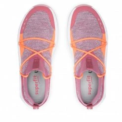 Chaussures Basses Sneakers Superfit - 1-009527-5500 D Pink/Orange Multicolore, Rose -Superfit Soldes 05 0000300510711 sw