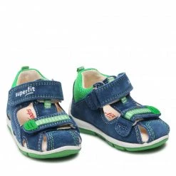 Mules Et Sandales Sandales Superfit - 1-600140-8010 M Blau/Grun Bleu -Superfit Soldes 05 0000300511268 rz