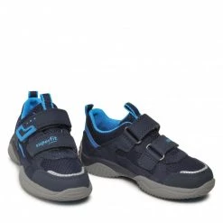 Chaussures Basses Sneakers Superfit - 0-606382-8200 M Blau/Blau Bleu Marine -Superfit Soldes 05 0000300511633 rz
