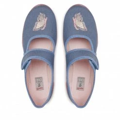 Mules Et Sandales Chaussons SUPERFIT - 1-000281-8020 D Blau/Rosa Bleu -Superfit Soldes 05 0000300700303 rz