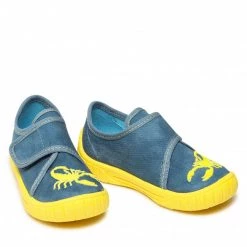 Mules Et Sandales Chaussons Superfit - 1-800271-8080 M Blau/Gelb Bleu -Superfit Soldes 05 0000300700327 rz