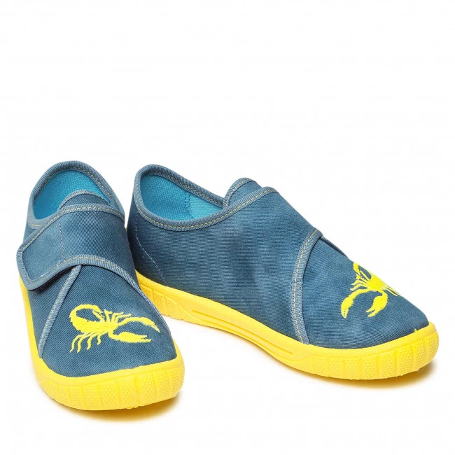 Mules Et Sandales Chaussons Superfit - 1-800271-8080 S Blau/Gelb Bleu 7 Mules Et Sandales Chaussons Superfit - 1-800271-8080 S Blau/Gelb Bleu â Image 5