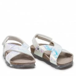Mules Et Sandales Sandales SUPERFIT - 1-00013-1000 M Weiss/Silber Blanc -Superfit Soldes 05 0000300728048 kt
