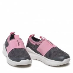 Chaussures Basses Sneakers Superfit - 1-000314-2020 M Grau/Rosa Gris -Superfit Soldes 05 0000300728437 rz