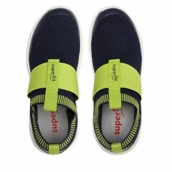 Chaussures Basses Sneakers SUPERFIT - 1-00031-8010 M Blau/Grun Bleu Marine -Superfit Soldes 05 0000300728468 rz