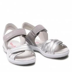 Mules Et Sandales Sandales Superfit - 1-006135-9000 D Silber/Hellgrau Argent, Gris -Superfit Soldes 05 0000300729199 rz