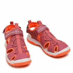 Mules Et Sandales Sandales SUPERFIT - 1-009027-5500 D Pink/Orange Rose -Superfit Soldes 05 0000300729410 rz