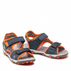 Mules Et Sandales Sandales Superfit - 1-009467-8020 D Blau/Orange Bleu Marine -Superfit Soldes 05 0000300729496 rz