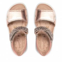 Mules Et Sandales Sandales Superfit - 1-609004-9900 M Bronze/Beige Multicolore, Rose -Superfit Soldes 05 0000300730966 bs