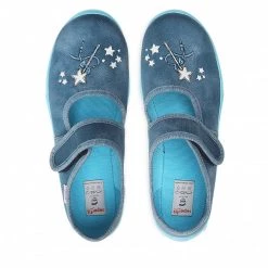 Mules Et Sandales Chaussons SUPERFIT - 1-800282-8040 S Blau Bleu -Superfit Soldes 05 0000301556237 rz
