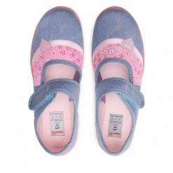 Mules Et Sandales Chaussons Superfit - 1-800284-8400 S Blau/Rosa Bleu -Superfit Soldes 05 0000301556336 rz