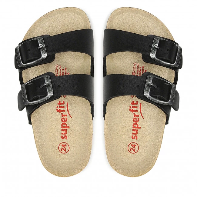 Mules Et Sandales Mules / Sandales De Bain Superfit - 0-800111-0000 M Schwarz Noir 7 Mules Et Sandales Mules / Sandales De Bain Superfit - 0-800111-0000 M Schwarz Noir – Image 5