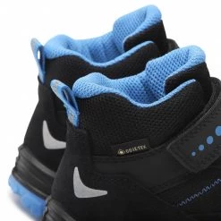 Bottes Et Autres Bottes De Neige SUPERFIT - GORE-TEX 1-000061-0000 M Schwarz/Hellbla Noir -Superfit Soldes 05 0000301569817 rz