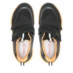 Chaussures Basses Sneakers Superfit - GORE-TEX 1-000236-0010 S Schwarz/Orange Noir -Superfit Soldes 05 0000301570257 rz