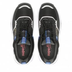 Chaussures Basses Sneakers SUPERFIT - GORE-TEX 1-000550-0000 M Schwarz/Blau Noir -Superfit Soldes 05 0000301571841 rz