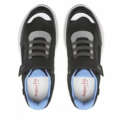 Chaussures Basses Sneakers Superfit - GORE-TEX 1-006225-0000 D Schwarz/Hellblau Noir -Superfit Soldes 05 0000301572473 rz