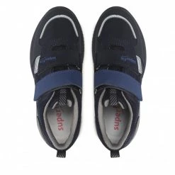 Chaussures Basses Sneakers Superfit - 1-006388-8000 S Blue/Hellgrun Bleu Marine -Superfit Soldes 05 0000301573241 rz
