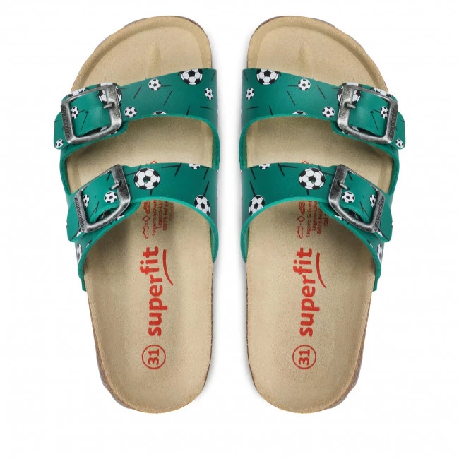 Mules Et Sandales Mules / Sandales De Bain Superfit - 1-800111-7500 S Grün Vert 7 Mules Et Sandales Mules / Sandales De Bain Superfit - 1-800111-7500 S Grün Vert – Image 5