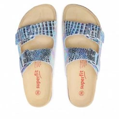 Mules Et Sandales Mules / Sandales De Bain SUPERFIT - 1-800111-8010 D Blau Multicolore, Bleu -Superfit Soldes 05 0000301573937 rz