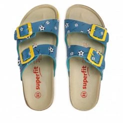 Mules Et Sandales Mules / Sandales De Bain SUPERFIT - 1-800111-8050 S Blue Bleu -Superfit Soldes 05 0000301573951 rz