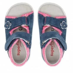 Mules Et Sandales Sandales Superfit - 6-00095-81 M Blau/Rosa Bleu Marine -Superfit Soldes 06 0000206930538 fp