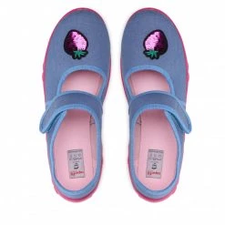Mules Et Sandales Chaussons Superfit - 1-000280-8030 D Blau/Pink Bleu -Superfit Soldes 06 0000300444443 rz